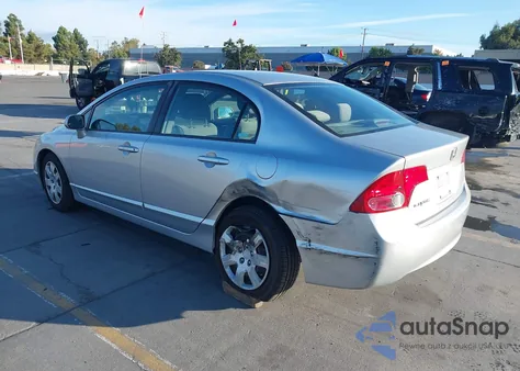 2008 Honda Civic Lx из США, поврежденный, VIN 2HGFA16548H336002